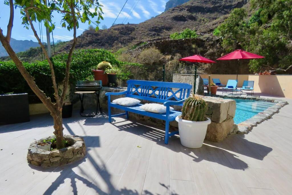 Villa Casa Con Piscina Privada En Cercados De Espino Las Casillas  Esterno foto